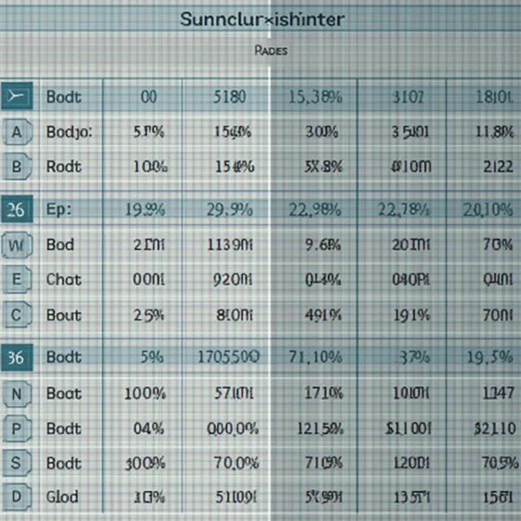 Relatórios analíticos retro-futuristas